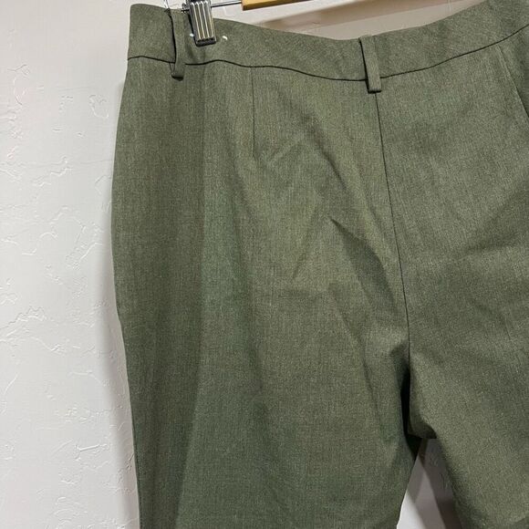 Coldwater Creek Natural Fit Army Green Pants Women's Size 12P - Picture 5 of 6